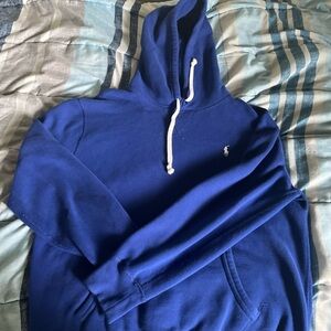 Ralph Lauren Royal Blue Hoodie with Logo